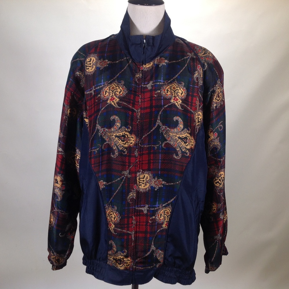 Vintage Hunt Club Windbreaker Womens Large Petite